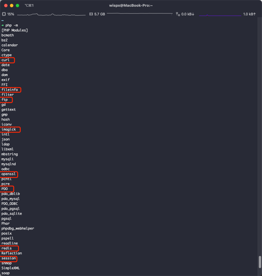 php modules